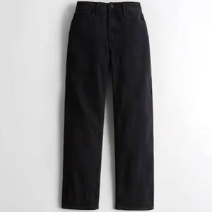 Ultra High Rise Dad Jean Hollister Womens Jeans